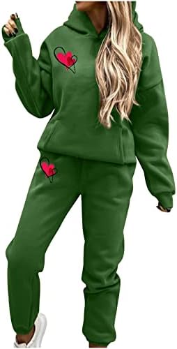 Bidobibo/ Дамски Облекло от две части, Пуловер с кръгло деколте и дълъг Ръкав, Потници и Дълги Панталони, Спортни дрехи, Спортни Костюми,