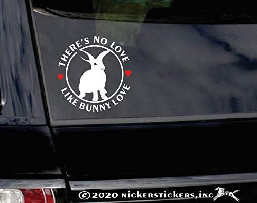 Няма Любов по-добре От заешката дупка любов | NickerStickers® Vinyl Стикер на прозореца Сладък Бъни Rabbit