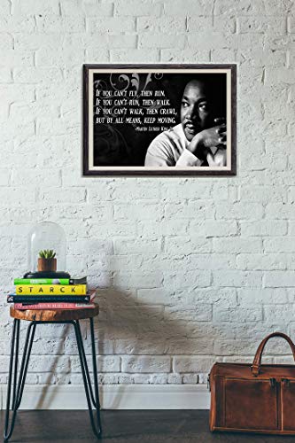 Мотивационен плакат Мотивационни снимки на Плакати, д-р Мартин Лутър Кинг младши Плакат Граждански права Плакати в историята на САЩ Плакат Мотивационни Цитати Кар