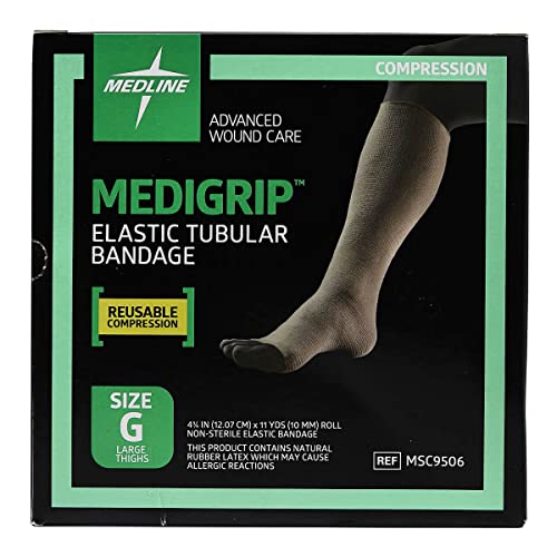 Еластични Тръбни превръзки Medline Medigrip, Размер G, За по-Големи бедрата