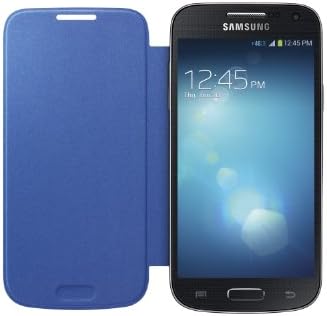 Samsung Galaxy S4 Mini калъф-книжка с панти капак - светло син