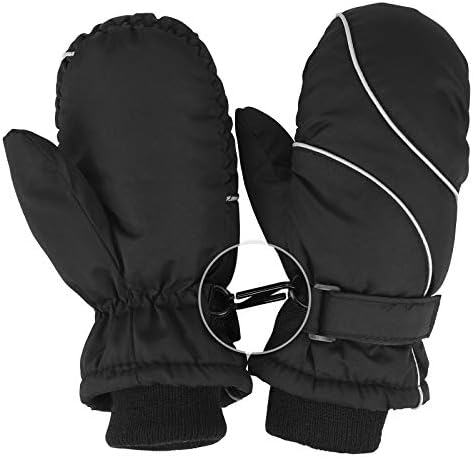 MENOLY Зимни Детски Водоустойчив Ветроупорен Ръкавици Ръкавици Thinsulate За Спорт на Открито в Студено Време, Ръкавици за