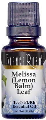 Мелиса (Melissa лимонена) Чисто етерично масло от листа (0,50 грама, цинк: 305439) - 3 опаковки