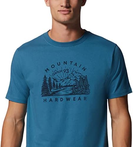 Мъжки t-shirt MHW Views Mountain Hardwear с къс ръкав