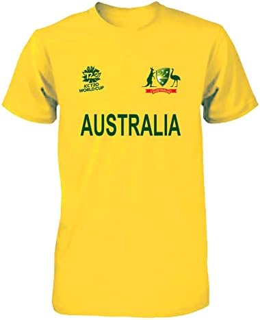 Мъжки Дамски Тениска на световното Първенство по крикет 2020 За всички отбори Индия, Пакистан, Австралия, нова зеландия Фен Supporters Тениска
