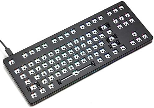 Механична клавиатура DROP CTRL — Детска клавиатура TKL без клавиши (87 клавиши), ключове с възможност за гореща замяна, Програмируеми макроси, led осветление RGB, USB-C, Doubleshot PBT