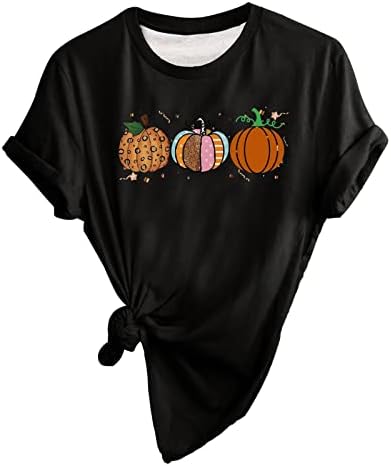 Тениска за Деня на Благодарността, Блузи, Дамски Ежедневни Есенни Блузи, Топове, Леки Ризи, Дамски тениски С Дълъг Ръкав
