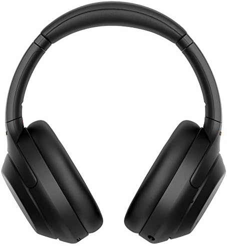 Безжични Режийни слушалки Sony WH1000XM4/B Премиум-клас с шумопотискане в комплект със стойка за слушалки Deco Gear Wood и Защитен