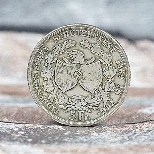 Монета на Повикване САЩ 1936 Норфолк Възпоменателна Монета в Полдоллара Със Сребърно Покритие Копие Украса за Събиране на Подаръци Колекция от монети