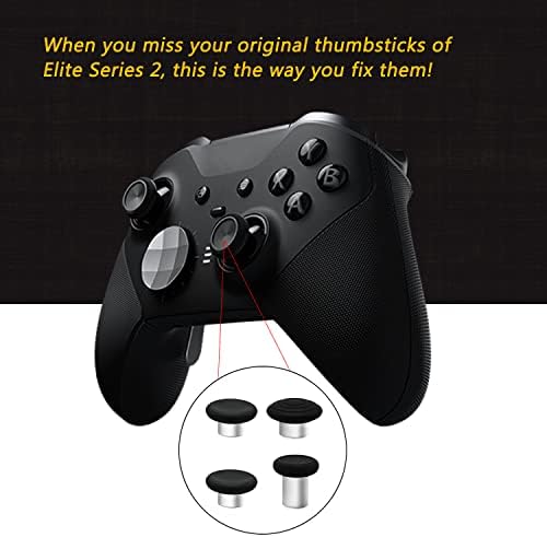 Сменяеми дръжки за палеца, D-образен тампон, Бутон за стартиране на събранието за Xbox One Elite Controller Series 2 и Elite Series 2