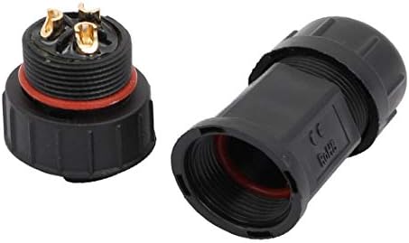 Нова резба Lon0167 M19 с 3P Клъстер ер надежден, ефективен кабелна жак Jiont Black, сертифициран RoHS (id: f31 5а 60 b11)