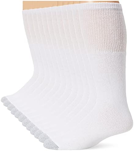 Мъжки чорапи-тръбички Hanes по-Горе телета, 12 опаковки
