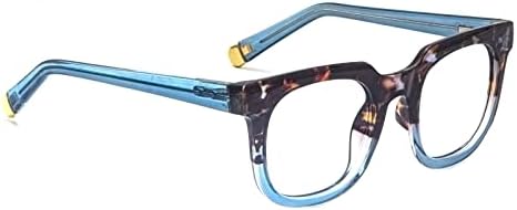 Glarollirace 3 Опаковки Женски Квадратни Очила За четене, Дизайнерски Стил, Компютърни Очила за четене със Синя светлина,