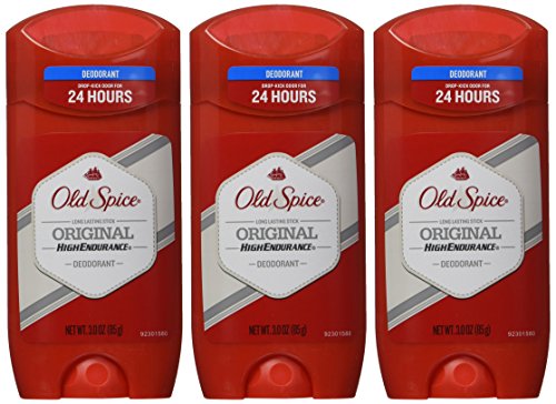 Дезодорант Old Spice с оригинален аромат с Висока издръжливост за мъже - 3 Грама / 85 г, 3 опаковки