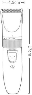 XJJZS Електрическа Машинка за подстригване За Коса Мъжки Машина За Рязане ма Възрастни USB Акумулаторна Керамични Режещата Глава За Подстригване