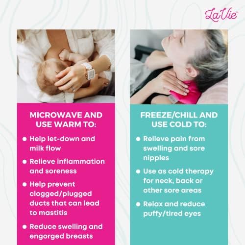 Комплект LaVie Breastfeeding Comfort Пакет: наемане на Comfort (2 броя) за топла и студена терапия, както и Органичен крем за