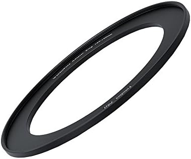 Само рискът се увеличава пръстен WonderPana XL 145 мм-186 mm - Нагоре пръстен от анодиран черен метал от алуминий за резба на