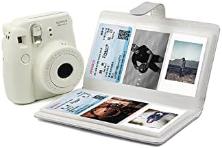 Фотоалбум с шарките, 3 инча, 96 джобове, мини-снимка, съвместим с Fujifilm Instax Polaroid Mini 11/8/9/7 s/25/70/90 Държач за именен
