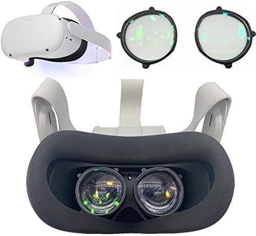 Oculus Quest 2 VR Рецепта обектив Адаптер за Аксесоари, Всичко това в един Лесен за инсталиране Вмъкване на точки за Настройка на слушалки portect (по-горе -9,00 (изисква подробе?