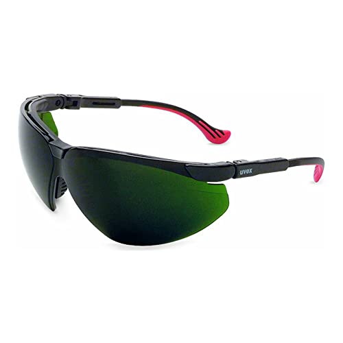Защитни очила UVEX by Honeywell 763-S3305 Genesis XC, черна дограма, инфрачервена леща 2.0, покритие Ultra-dura против надраскване