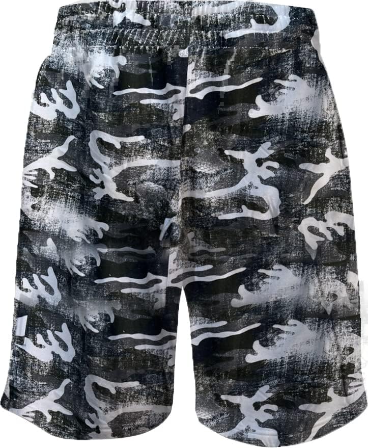 Мъжки къси панталони PROGO USA – Класически Спортни шорти от Руно - Ежедневни Мъжки къси Панталони с Еластичен колан