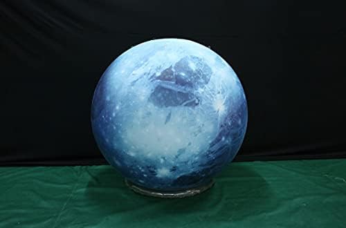 60Голям Раздувной Плутон, балон на планетата LED за украса на Учебното заведение/Планетариум/магазин/Клуб