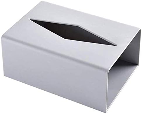 TJLMZ Обърнатата Кутия За Кърпи За Лице - Стенни Кутия За Салфетки За Кухня и Баня, Универсална Тава за Тоалетна, Прост тава (Цвят: Сив)
