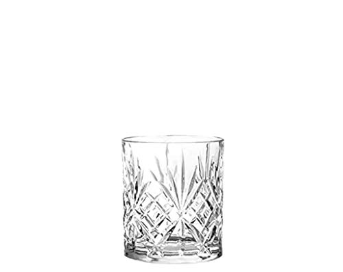 6 Кристални чаши за бърбън/Уиски/Коктейл - Вечеря Romeo (31 кл. 10 4823 течни унции) - Klein House - Компания : Artisan du Cristal - Подаръчен комплект - Марка : Klein 54120 Бакара Франция