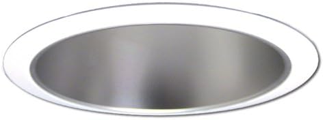 Конус рефлектор Cooper Lighting 426MB с 6-Инчов покритие, Бяло покритие с Огледален Черен конус рефлектор