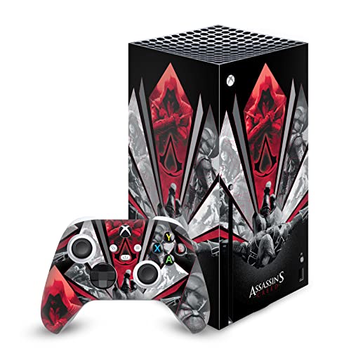 Дизайн на своята практика за главата С официално Лицензирана графика на Assassin ' s Creed Leap Of Faith, Vinyl Стикер, Детска Стикер на кожата, която е Съвместима с конзолата Xbox Series