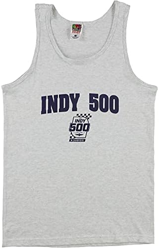 Мъжка Риза с логото на Инди 500 с принтом