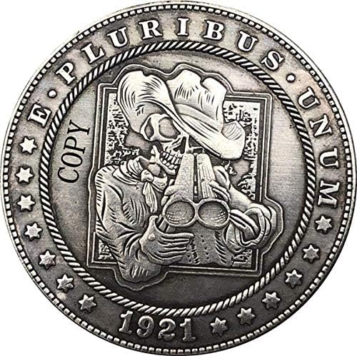 Скитник Никел 1921-D САЩ Морган Долар Монета Копие от Тип 193 Копирни за събиране на Подаръци