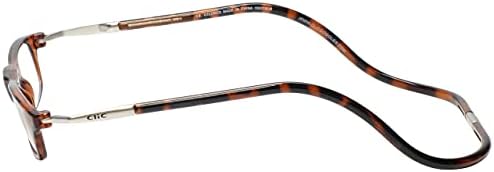 Магнитни очила за четене Clic XXL в черепаховом цвят, +1,75
