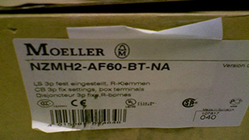 Автоматичен прекъсвач Moeller Nzmh2-Af60-Bt-Na 3 полюса 60A Nzmh2-Af60-Bt-Na