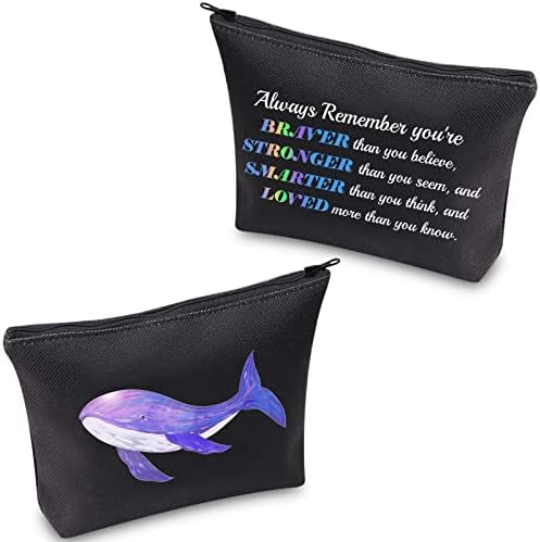 CMNIM Подаръци за Китовете Косметичка за китови Акули Подаръци за любителите на Китове Косметичка за Китовете Подаръци за любителите