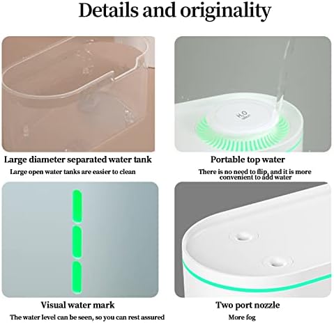 Тенис на Овлажнител USB с Спрей за Ароматерапия вода за домакинството Голям Капацитет и Голям Обем мъгла CG8