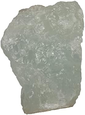 GEMHUB 142,55 Карата Естествен Необработен Кристал цвета на Небето-Син Аквамарин, Извлечен от Земята Crystal за Украса,