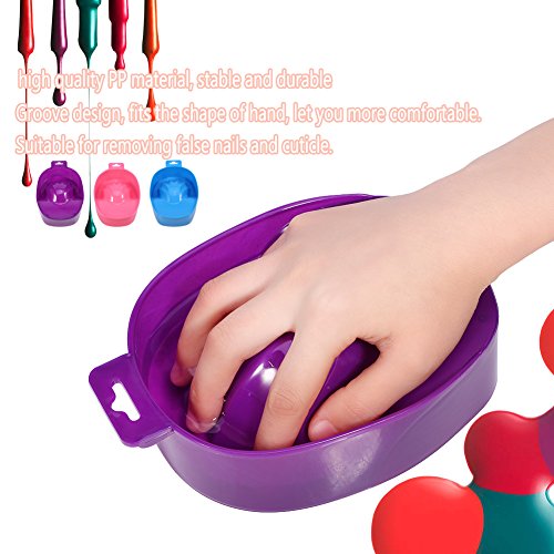 Купа за Накисване на ръцете, Asixx Съвети за Дизайн на ноктите, Купа За Накисване на Ръцете Тава лакочистител Маникюр, Спа-Инструмент