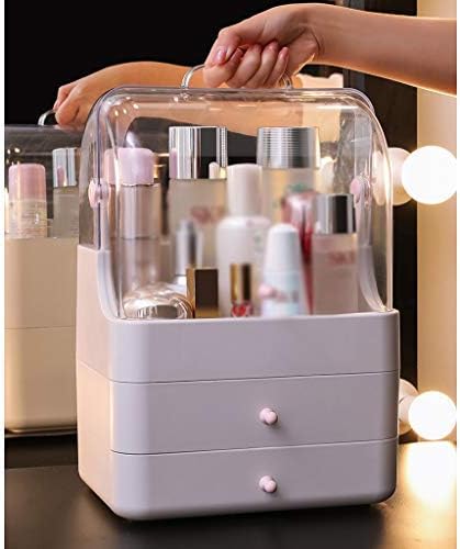 Кутия за съхранение на козметика Пластмасова Кутия За съхранение Пластмаса Лесна Кутия за съхранение на продукти за грижа за кожата