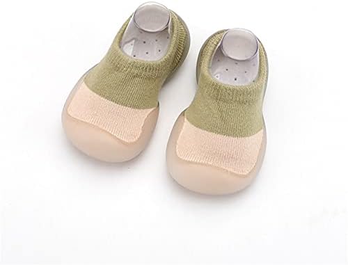 HLENLO/Обувки за малките момчета и момичета; Детски Обувки за ходене; Обувки за първите разходки; Дишащи Обувки; Чорапи без обков