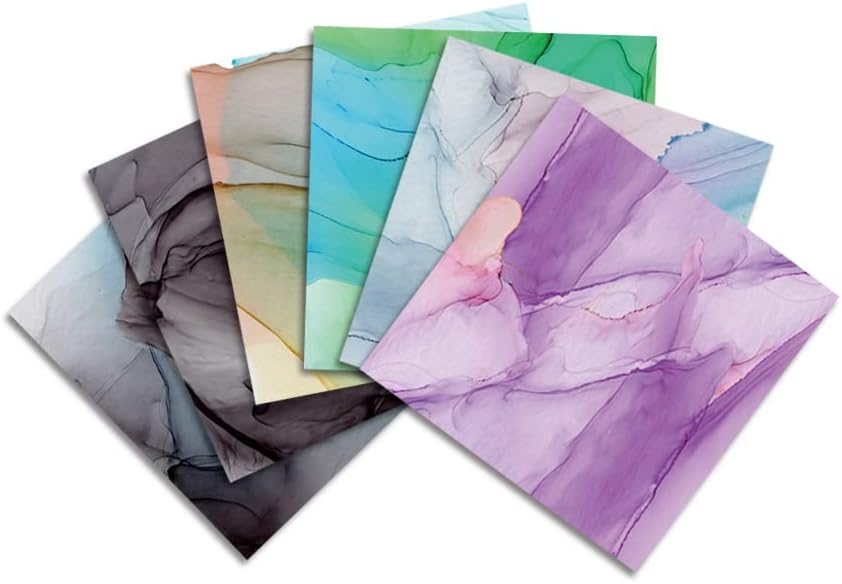 Бележник за албуми от цветна хартия с цифри 12 * 12 - Два от 12 цвята Декоративна хартия Едностранно Бележник за водене на дневник от картон за вземане на празнични карт