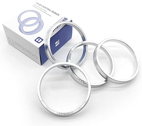 Централните пръстени на главината BRONEVO 66.1 - 73.1 ID = 66.1 mm OD = 73.1 мм, Централните Пръстени джанти от алуминиева сплав