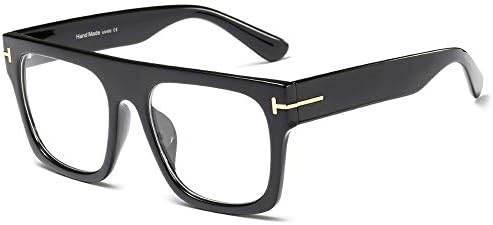 kachawoo Анти-Сини Светлинни Очила Голяма Рамки За Очила Мъжки Оптични Рамки За Очила Компютърни