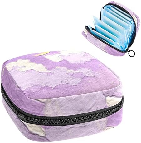 ORYUEKAN Чанта За Съхранение на Хигиенни Кърпички, Преносим Чанта за съхранение на Менструалния Купа за Жени и Момичета, маслени