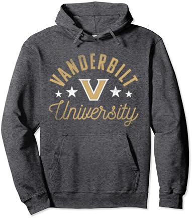 Hoody с логото на Vanderbilt University Commodores, Пуловер с логото на