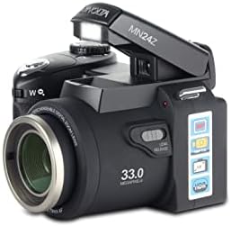 Цифров фотоапарат Minolta MN24Z 33 Mp / 1080p HD с комплект сменяеми обективи (черен)