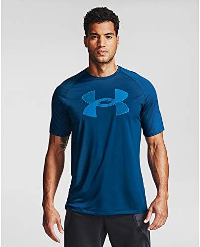 Мъжки технологичная тениска с къс ръкав с Голяма лого на Under Armour