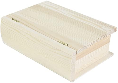 Дървена Кутия за книги на паметта 7 X5X2.25-