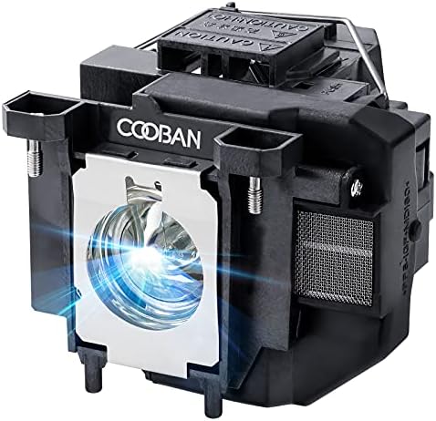 COOBAN ELPLP67/V13H010L67 Замяна лампа на проектора с корпус за Epson PowerLite Home Cinema 750HD 710HD 500 600 EX5210 EX7210 EB-X11 EB-X14 EX3210 EX3212 EX6210 H429A H433A H518A MG-850HD