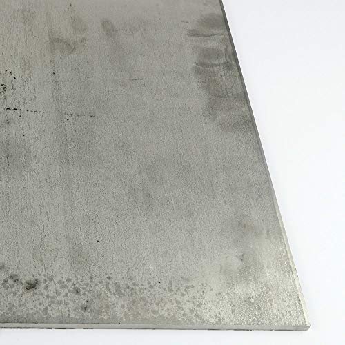 Плоча от неръждаема стомана 316, Отожженная, ASTM A240, с дебелина 0,25 инча, ширина 12 см, дължина 12 инча, Онлайн метали